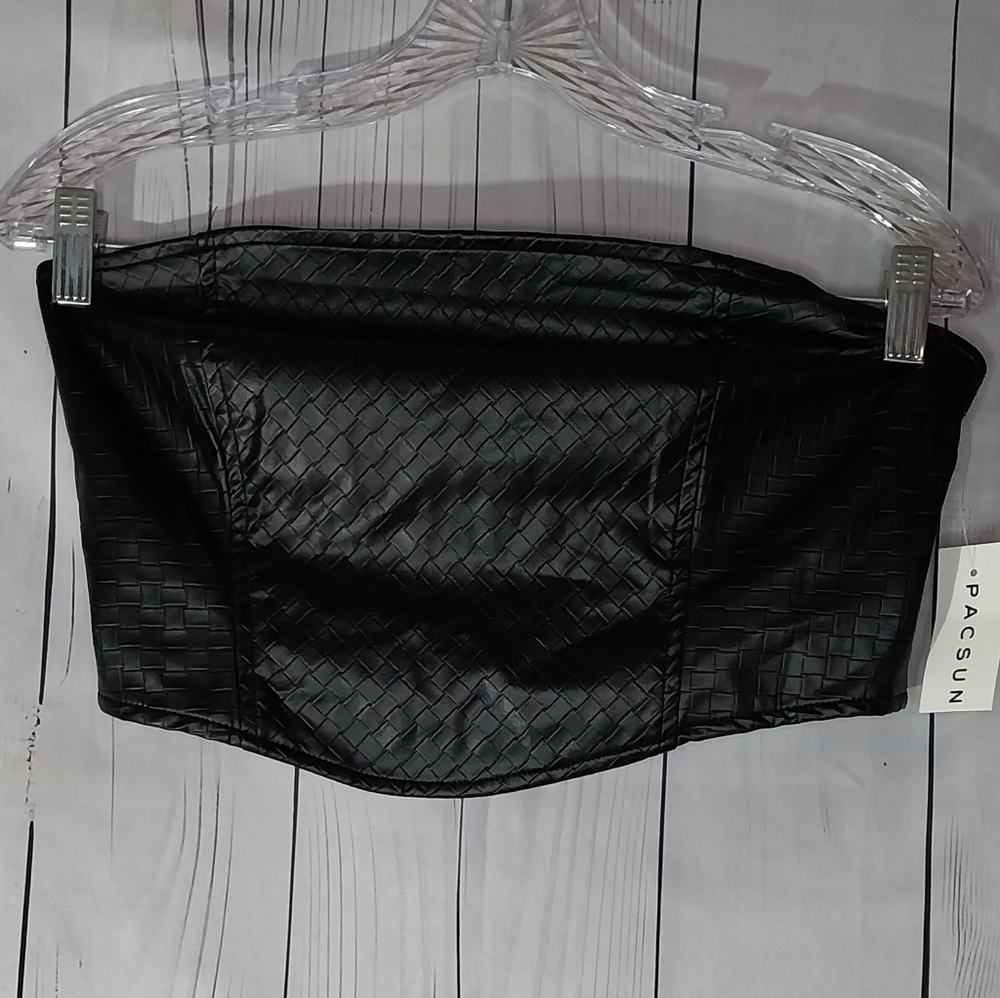 Pacsun L.A. Hearts Strapless Cropped Top NWT